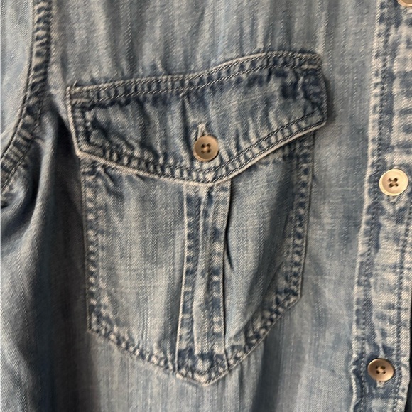 American Eagle Outfitters Blue Button Down Shirt - Picture 10 of 11